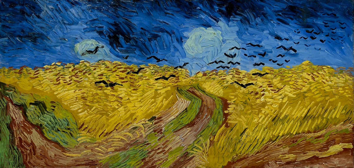 Wheatfield with Crows by Vincent van Gogh